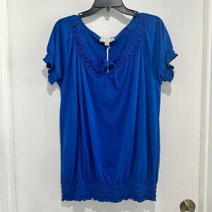 New with tag Ladies Carolyn Taylor blouse Size L